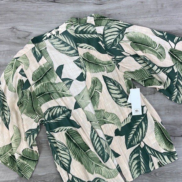 ☀️RIP CURL☀️ COCO BEACH KIMONO COVER UP - Picture 4 of 9